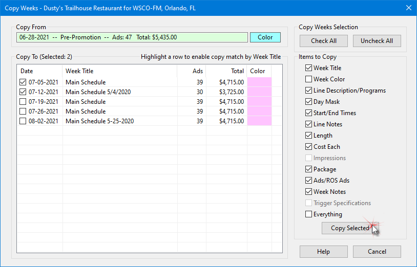 Copy Parts of This Week Copy Parts of This Week