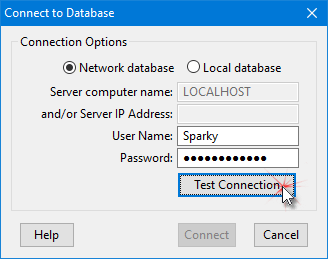 Selecting the Database Selecting the Database