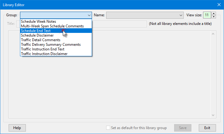 Select Library Group Select Library Group