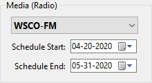 Media Selection Media Selection