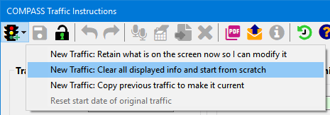 New Traffic Options New Traffic Options